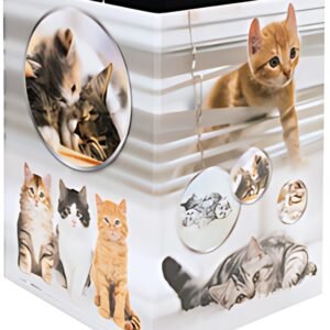 HERMA Corbeille à papier "Chats", carton