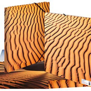 HERMA Chemise à élastiques "Nature", A4, carton, Sand