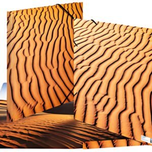 HERMA Chemise à élastiques "Nature", A3, carton, Sand