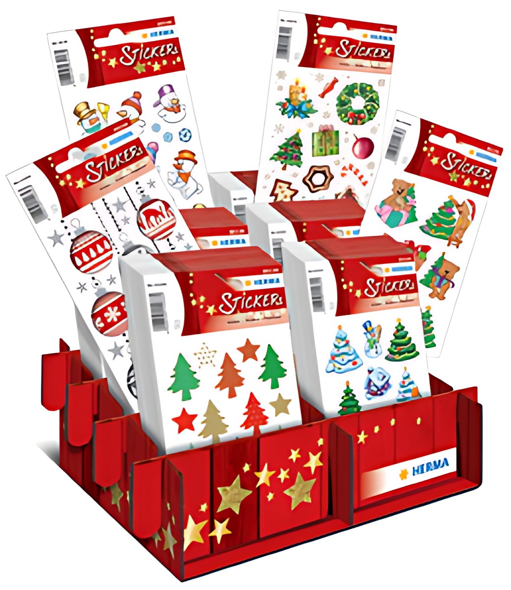 HERMA Sticker de Noël DECOR "Winter Wonderland", présentoir