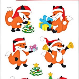 HERMA Sticker de Noël DECOR "Renard de Noël"