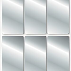 HERMA Sticker de Noël, rectangulaire, 26 x 54 mm, argent