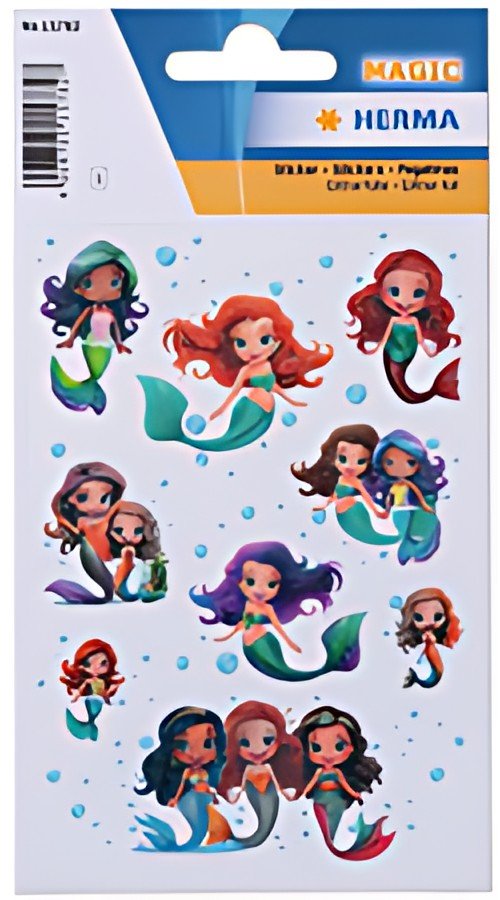 HERMA Sticker MAGIC Mermaid, film pailleté