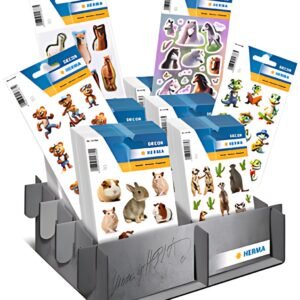 HERMA Sticker monde animal, présentoir