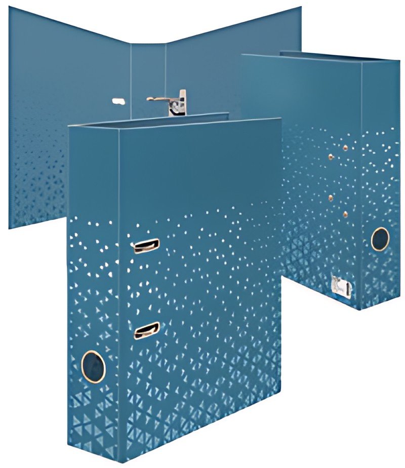 HERMA Classeur à motif "Color Standard", A4, bleu foncé