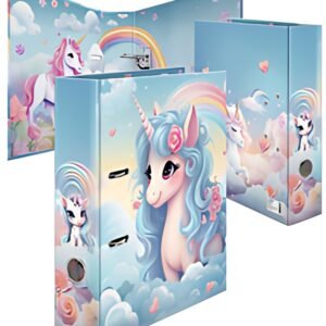 HERMA Classeur à motif "Happy Unicorns", A4