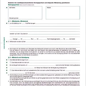 Formulaire RNK Verlag "Contrat de location pour garages, DIN A4