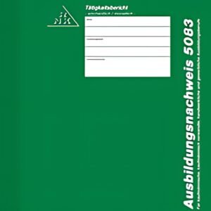 Livret de certificat de formation RNK Verlag, hebdomadaire/mensuel