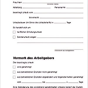 RNK Verlag Formulaire « Demande de vacances », bloc-notes, SD, DIN A5