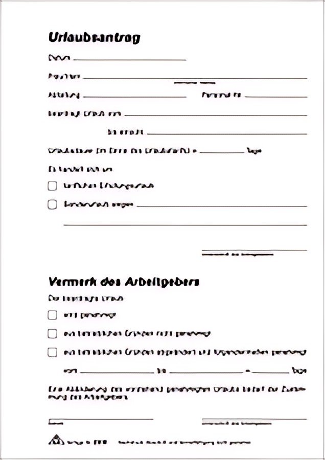 RNK Verlag Formulaire « Demande de vacances », bloc-notes, SD, DIN A5