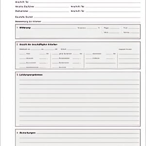Formulaire RNK Verlag « Construction Daily Report », bloc, DIN A4
