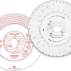 RNK Verlag Disque à diagramme HAUG, 180 km/h, automatique