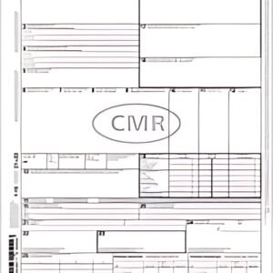 RNK Verlag Formulaire "Lettre de voiture International" CMR
