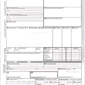 Formulaire RNK Verlag « International Waybill (CMR) »