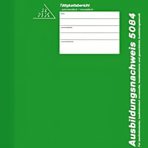 Bloc de certificat de formation RNK Verlag, hebdomadaire/mensuel