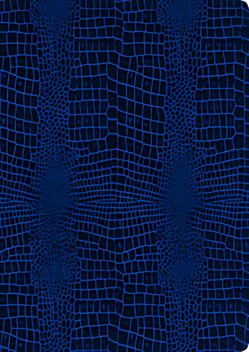 RNK Verlag Chemises à pochettes triangul. "Grace Sea Blue"