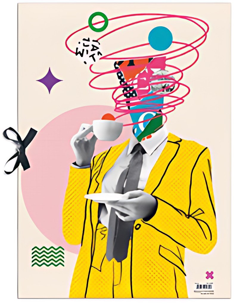 RNK Verlag Pochette de rangement à dessins "Pop art"
