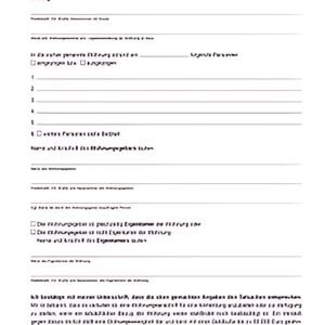 Formulaire RNK Verlag « Certificat de fournisseur de logement », DIN A4