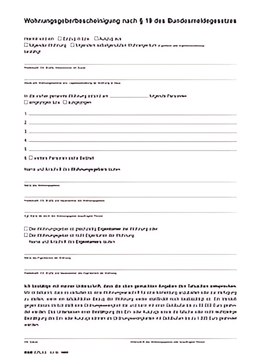 Formulaire RNK Verlag « Certificat de fournisseur de logement », DIN A4