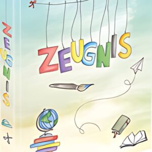 Classeur à anneaux pour certificat RNK Verlag « Schooldoodle », DIN A4