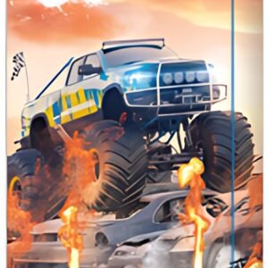 RNK Verlag Carton à dessin "Monster Truck", A3