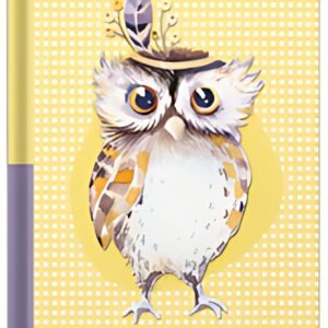 RNK Verlag Carnet de notes "Chouette", A5, 96 feuilles