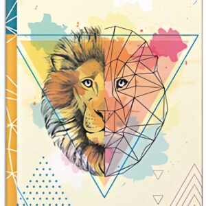 RNK Verlag Carnet de notes "Lion", A4, 96 feuilles, uni