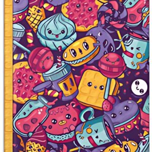 RNK Verlag Carnet de notes "Sweets", A4, 96 feuilles, uni
