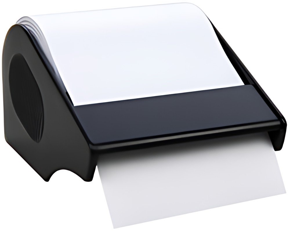 RNK Verlag Rouleau rechargeable de notes adhésives, blanc