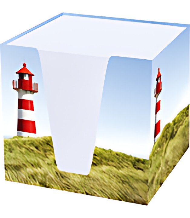RNK Verlag Bloc cube "Phare", carton rigide, garni