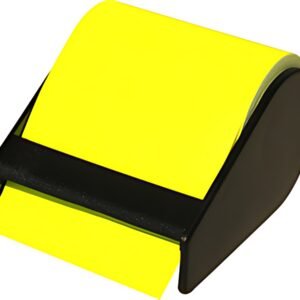 RNK Verlag Rouleau rechargeable de notes adhésives, jaune