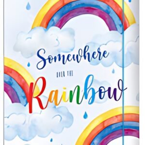 RNK Verlag Carton à dessin "Over the Rainbow", A4