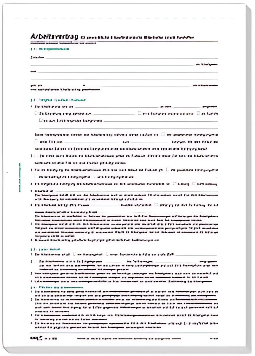 Forme de contrat de travail commercial/commercial de RNK Verlag