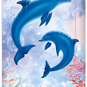 RNK Verlag Carton à dessin "Dauphins", A3
