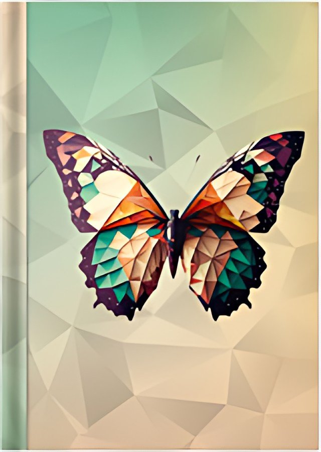 RNK Verlag Carnet de notes "Papillon", A5, 96 feuilles