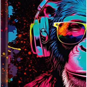 RNK Verlag Carnet de notes "Neon", A4, 96 feuilles, uni