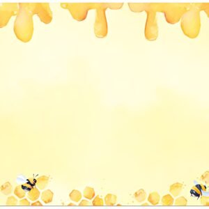 RNK Verlag Sous-mains en papier "Honey", uni