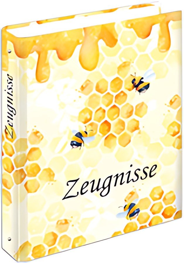 RNK Verlag Zeugnisringbuch "Honey", DIN A4