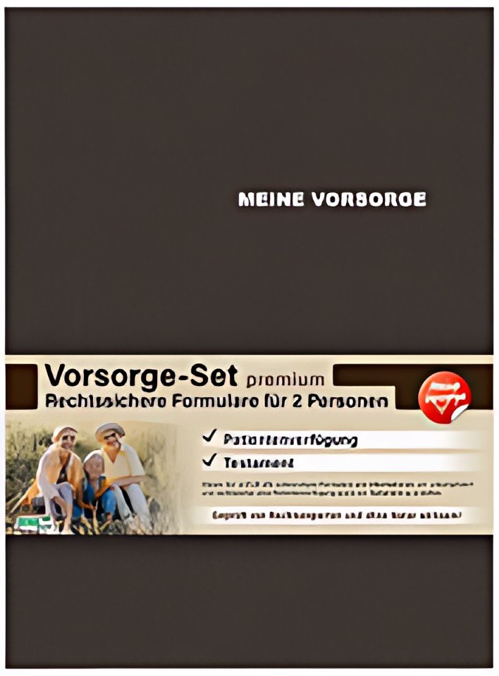 Set de précaution RNK Verlag «Mes mesures de précaution», pour 1 personne
