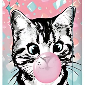 RNK Verlag Carton à dessin "Sweet Cat", carton, A3