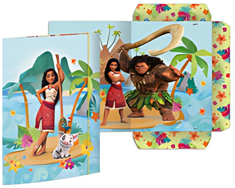 RNK Verlag Carton à dessin "Disney Vaiana", A3
