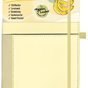 RNK Verlag Cahier Vegan "Banana", ligné, A5