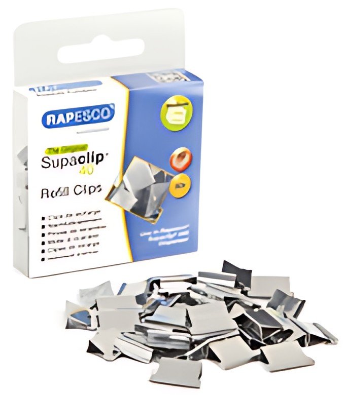 RAPESCO Clips à documents Supaclip 40, 350 pièces,
