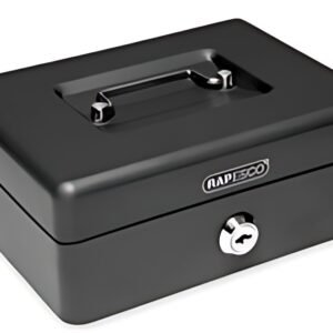 RAPESCO Caisse à monnaie, largeur: 150 mm, noir