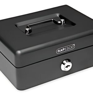 RAPESCO Caisse à monnaie, largeur: 250 mm, noir