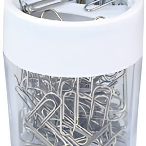 RAPESCO Distributeur de trombones avec aimant, blanc