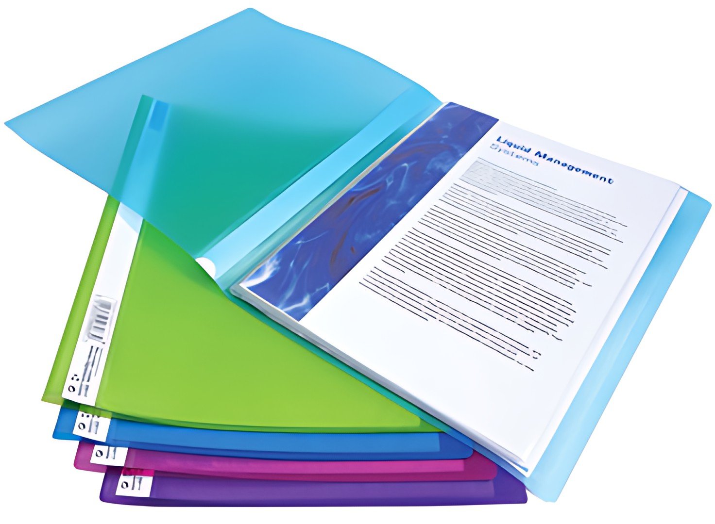 RAPESCO Protège-documents, A4, PP, 20 pochettes, assorti