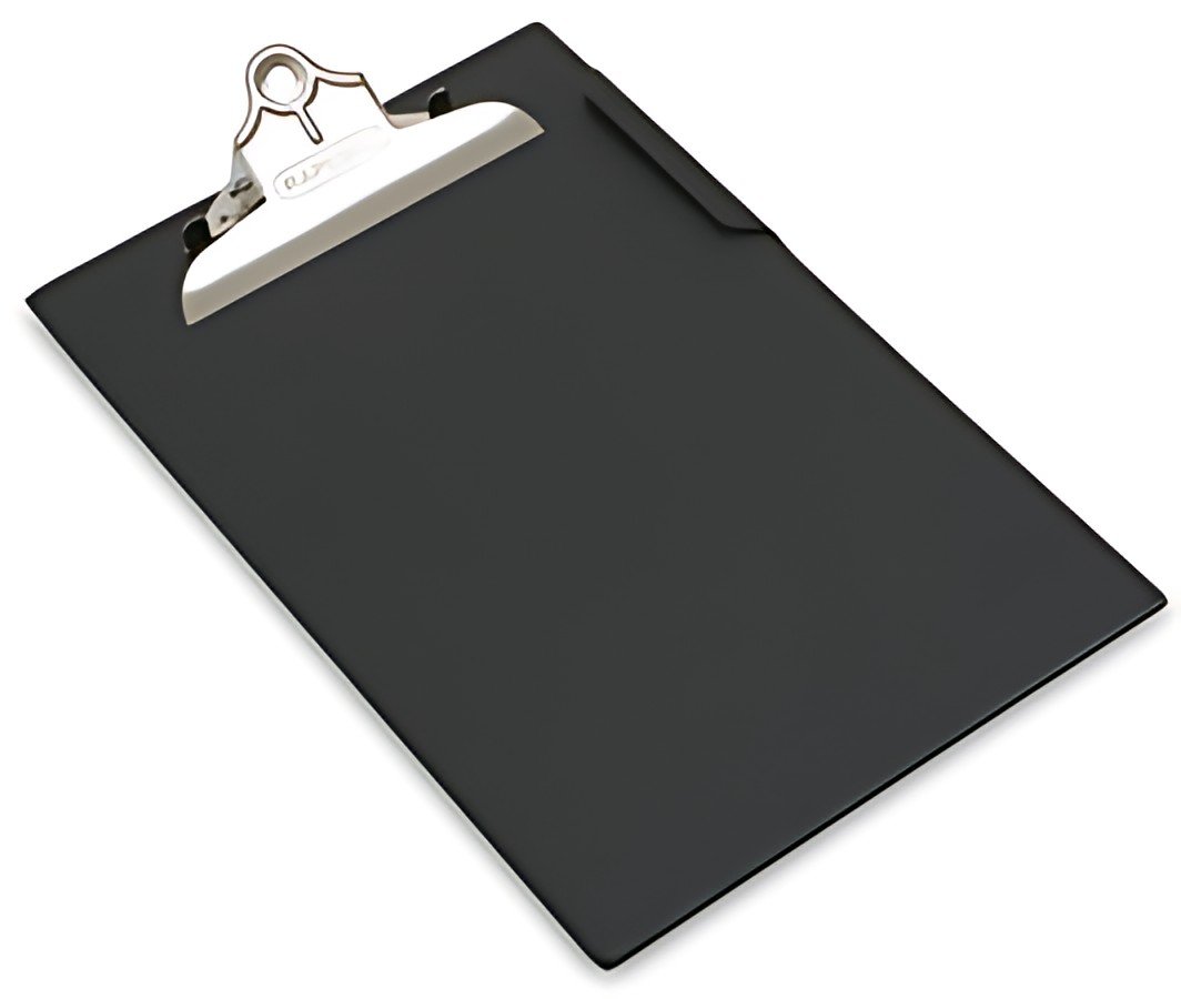 RAPESCO Porte-bloc, A4, plastifié, noir