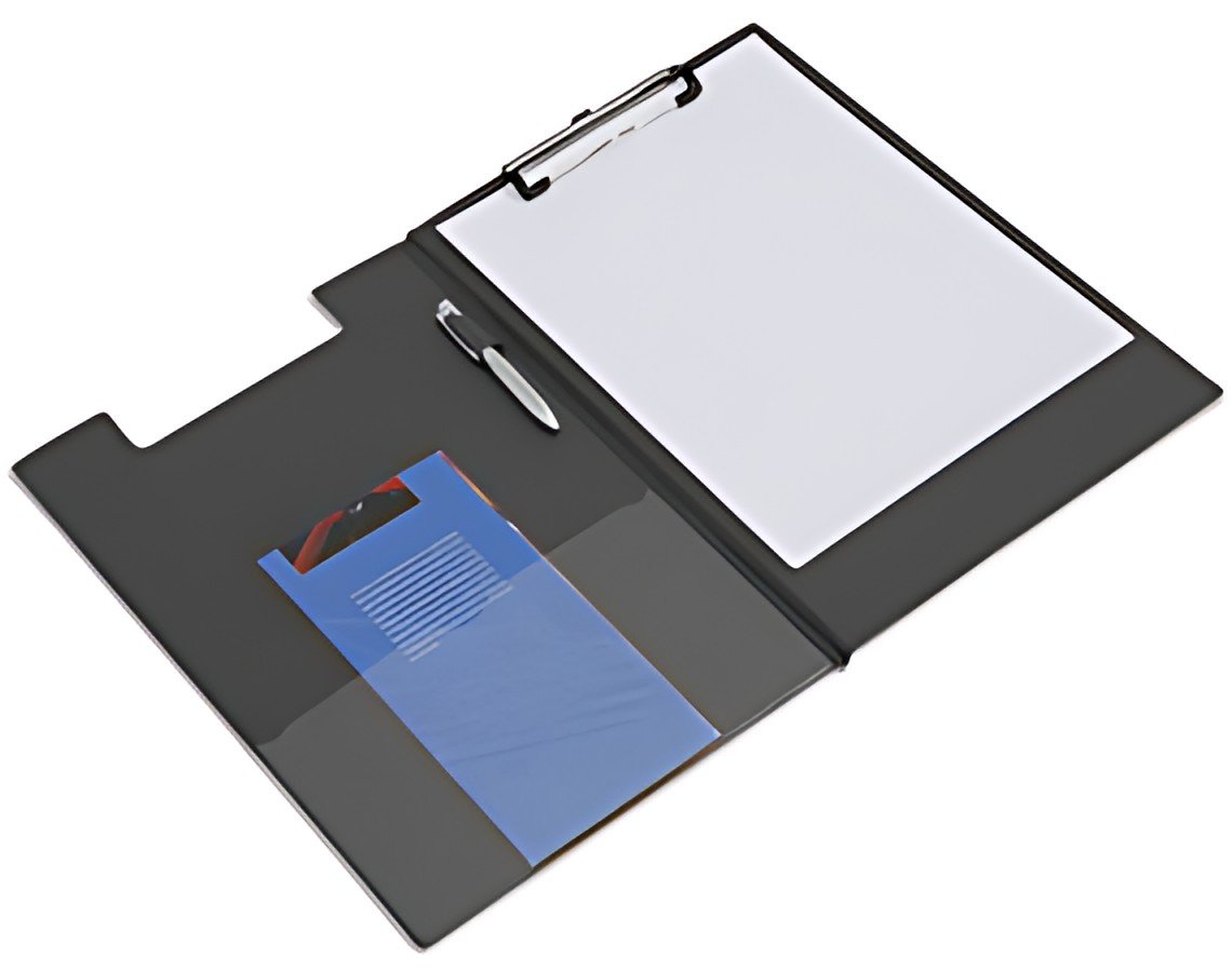 RAPESCO Pochette porte-bloc, plastifié, A4, noir