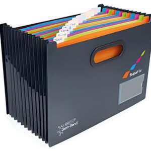 RAPESCO Trieur SupaFile, A4, 13 compartiments, noir